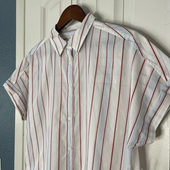 Goodthreads Striped Button Down Shirt - Picture 2 of 9